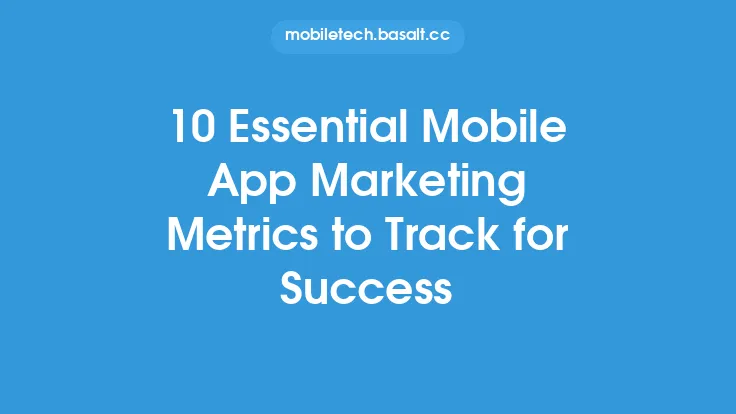 10 Essential Mobile App Marketing Metrics to Track for Success Thumbnail