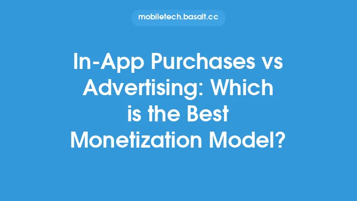 In-App Purchases vs Advertising: Which is the Best Monetization Model? Thumbnail