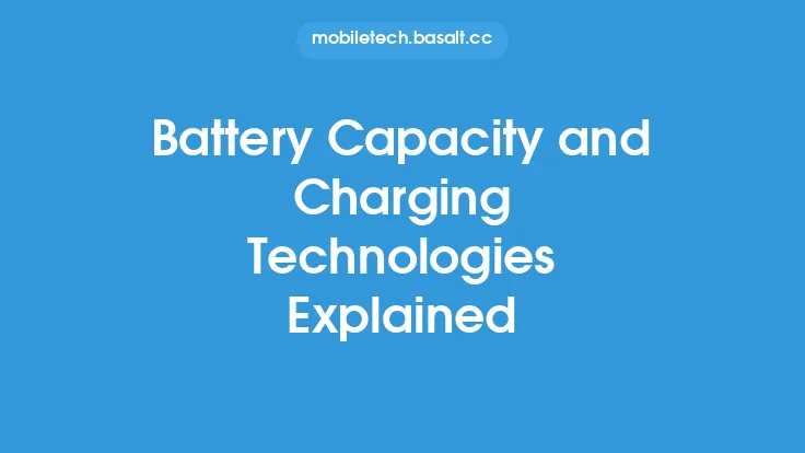 Battery Capacity and Charging Technologies Explained Thumbnail