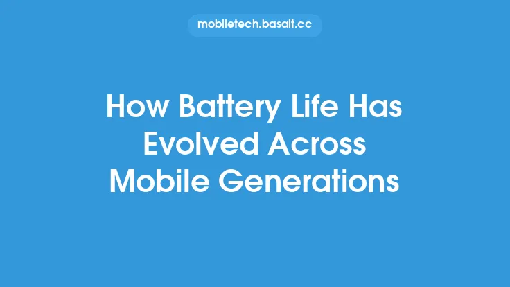 How Battery Life Has Evolved Across Mobile Generations Thumbnail