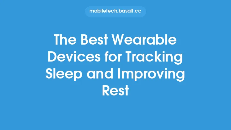 The Best Wearable Devices for Tracking Sleep and Improving Rest Thumbnail