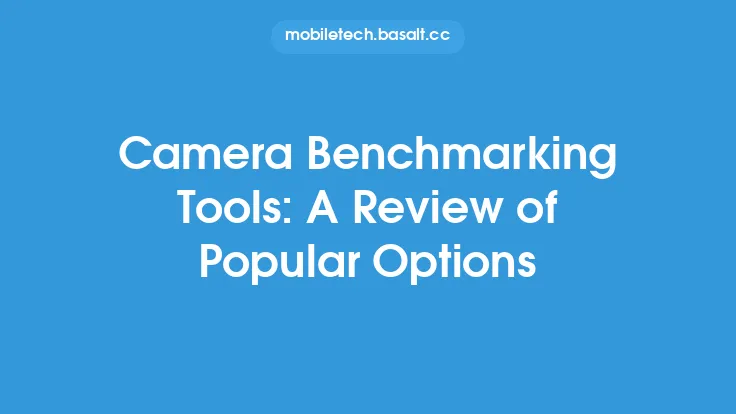 Camera Benchmarking Tools: A Review of Popular Options Thumbnail