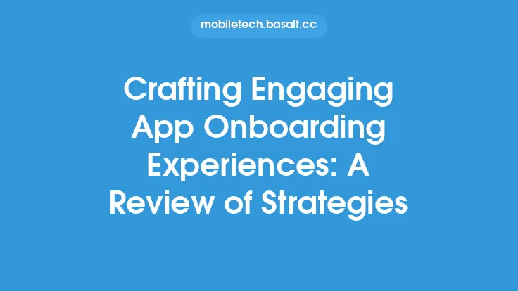 Crafting Engaging App Onboarding Experiences: A Review of Strategies Thumbnail