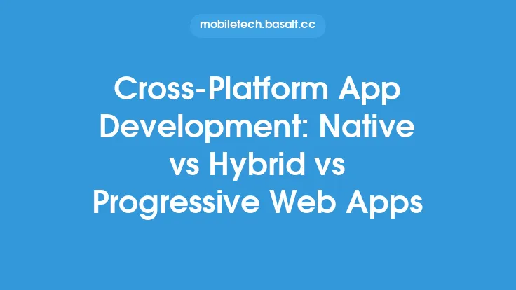 Cross-Platform App Development: Native vs Hybrid vs Progressive Web Apps Thumbnail