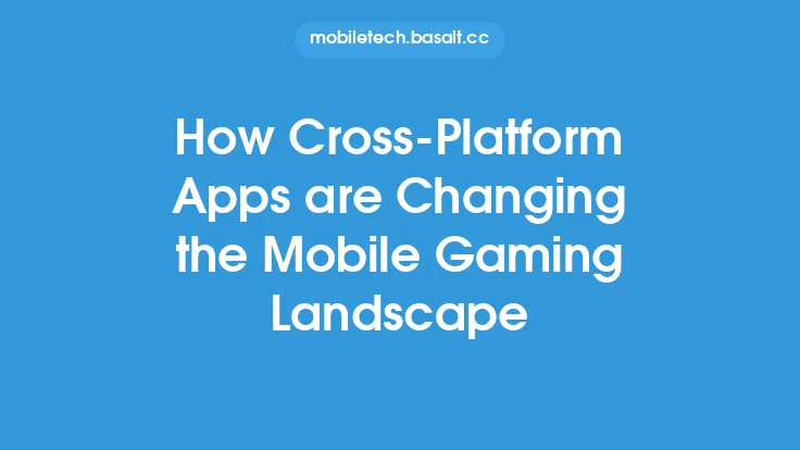 How Cross-Platform Apps are Changing the Mobile Gaming Landscape Thumbnail