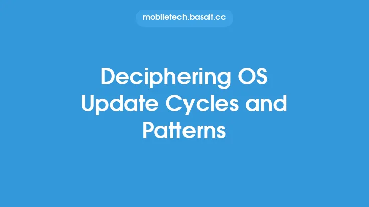 Deciphering OS Update Cycles and Patterns Thumbnail