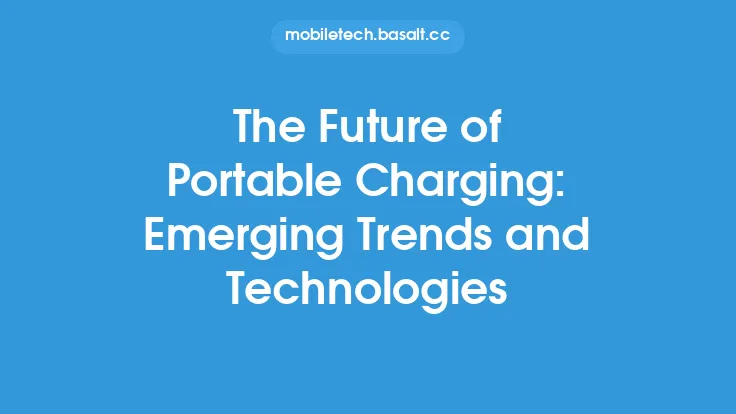 The Future of Portable Charging: Emerging Trends and Technologies Thumbnail