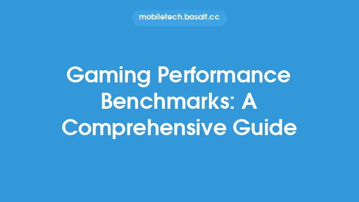 Gaming Performance Benchmarks: A Comprehensive Guide Thumbnail