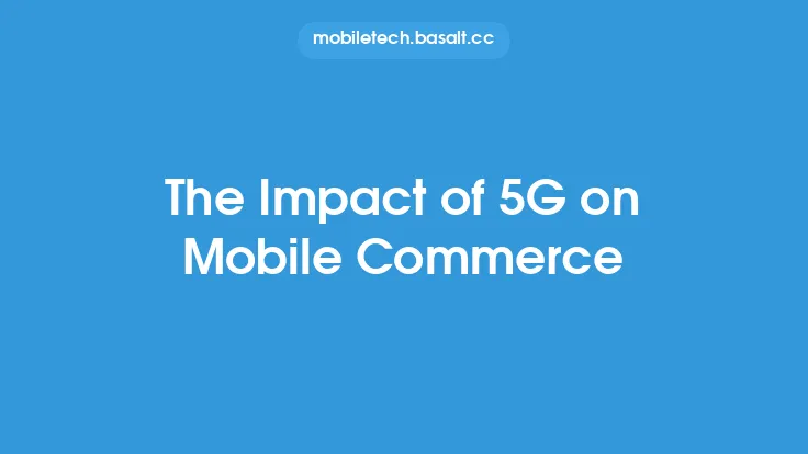 The Impact of 5G on Mobile Commerce Thumbnail