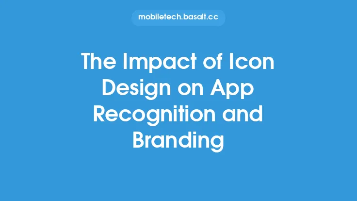 The Impact of Icon Design on App Recognition and Branding Thumbnail