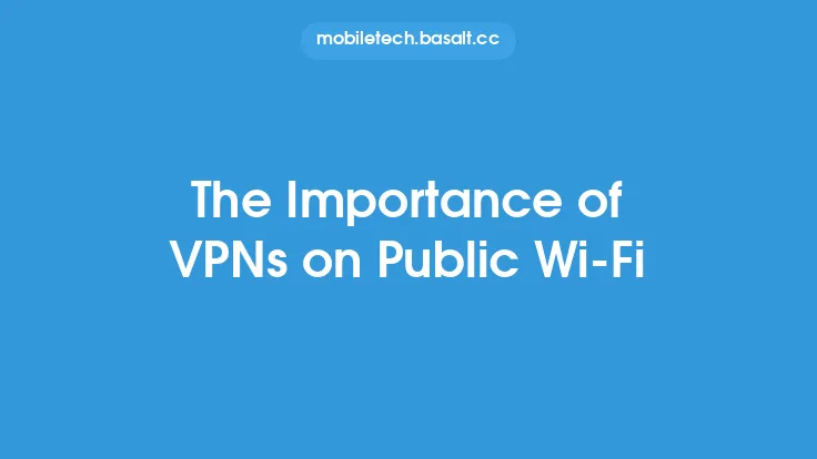 The Importance of VPNs on Public Wi-Fi Thumbnail