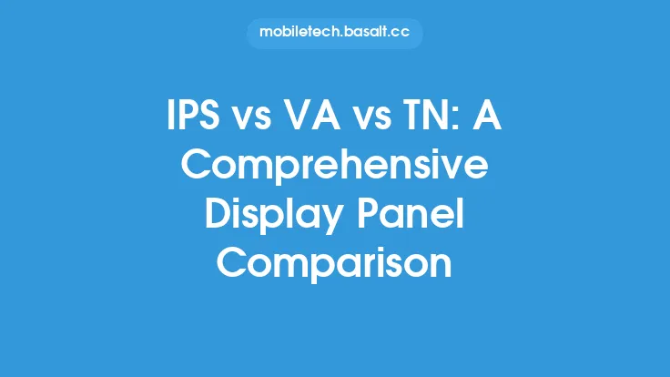 IPS vs VA vs TN: A Comprehensive Display Panel Comparison Thumbnail