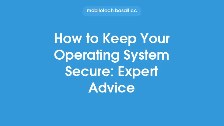 How to Keep Your Operating System Secure: Expert Advice Thumbnail