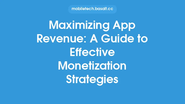 Maximizing App Revenue: A Guide to Effective Monetization Strategies Thumbnail