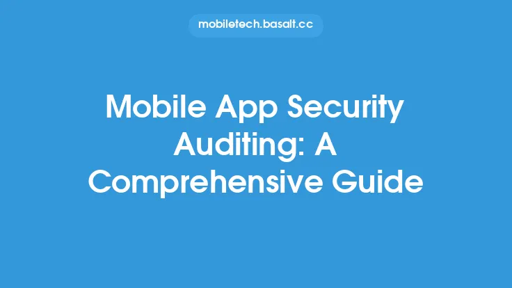 Mobile App Security Auditing: A Comprehensive Guide Thumbnail