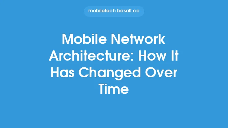 Mobile Network Architecture: How It Has Changed Over Time Thumbnail