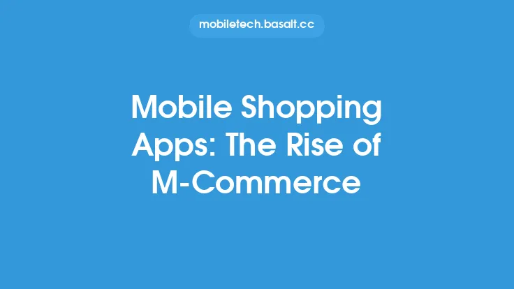 Mobile Shopping Apps: The Rise of M-Commerce Thumbnail