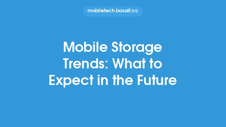 Mobile Storage Trends: What to Expect in the Future Thumbnail