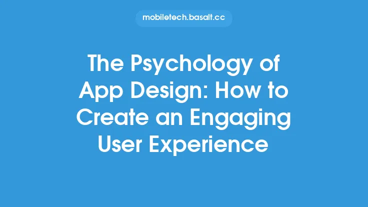 The Psychology of App Design: How to Create an Engaging User Experience Thumbnail