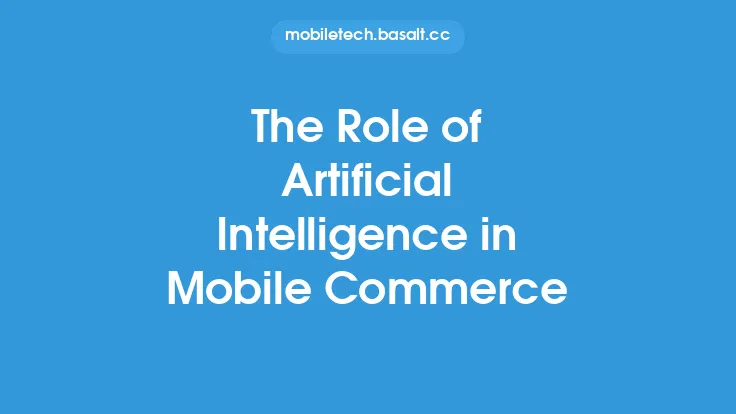 The Role of Artificial Intelligence in Mobile Commerce Thumbnail