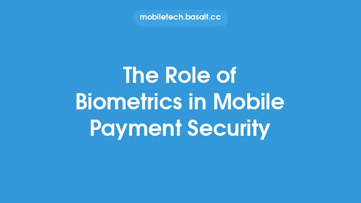 The Role of Biometrics in Mobile Payment Security Thumbnail