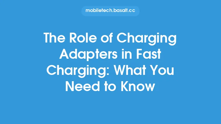 The Role of Charging Adapters in Fast Charging: What You Need to Know Thumbnail