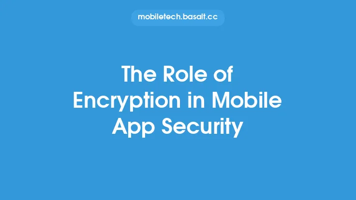 The Role of Encryption in Mobile App Security Thumbnail