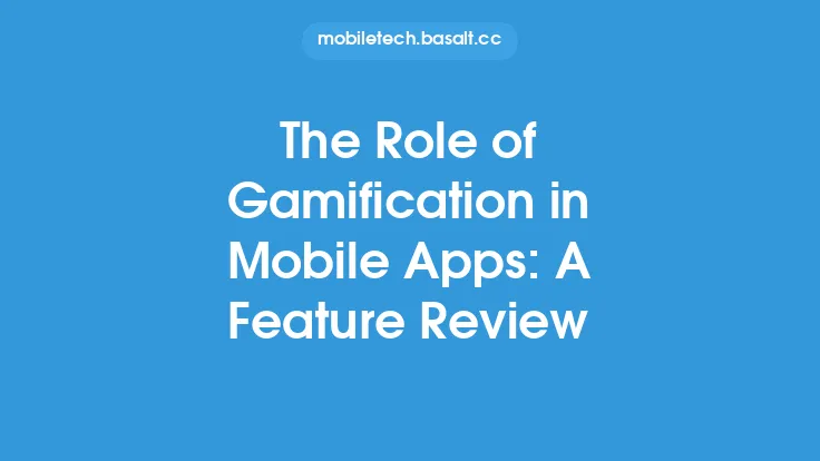 The Role of Gamification in Mobile Apps: A Feature Review Thumbnail