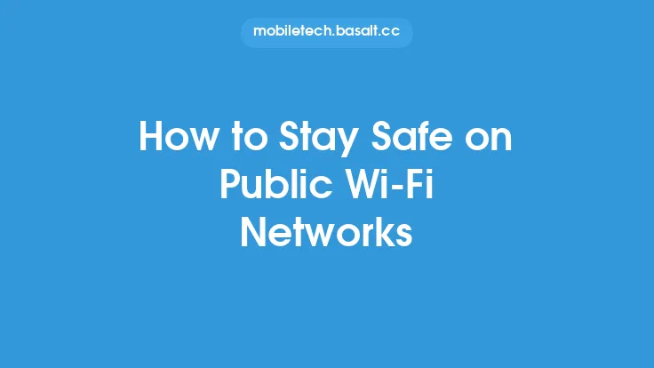 How to Stay Safe on Public Wi-Fi Networks Thumbnail