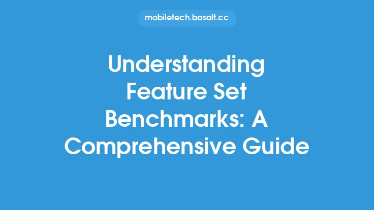 Understanding Feature Set Benchmarks: A Comprehensive Guide Thumbnail