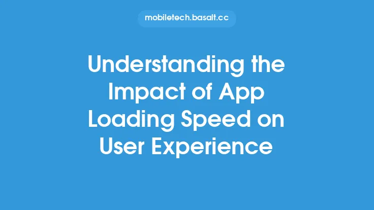 Understanding the Impact of App Loading Speed on User Experience Thumbnail