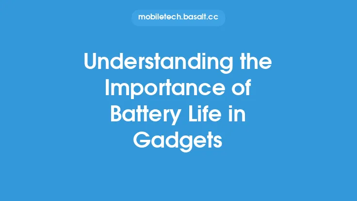 Understanding the Importance of Battery Life in Gadgets Thumbnail