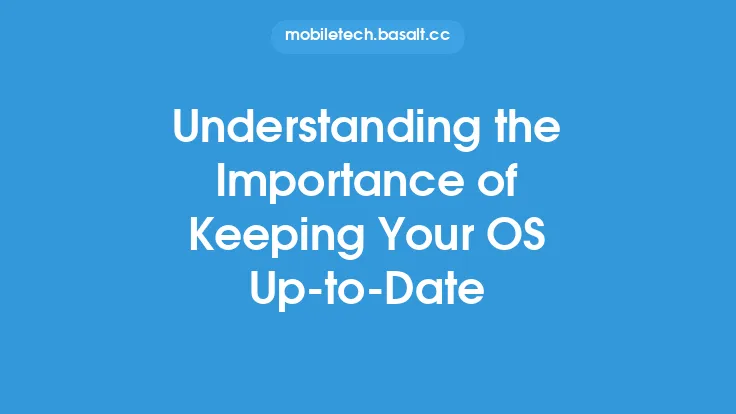 Understanding the Importance of Keeping Your OS Up-to-Date Thumbnail
