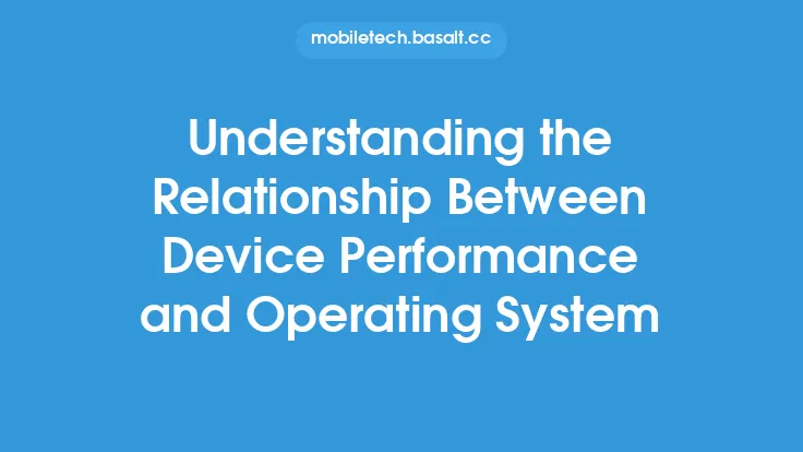 Understanding the Relationship Between Device Performance and Operating System Thumbnail