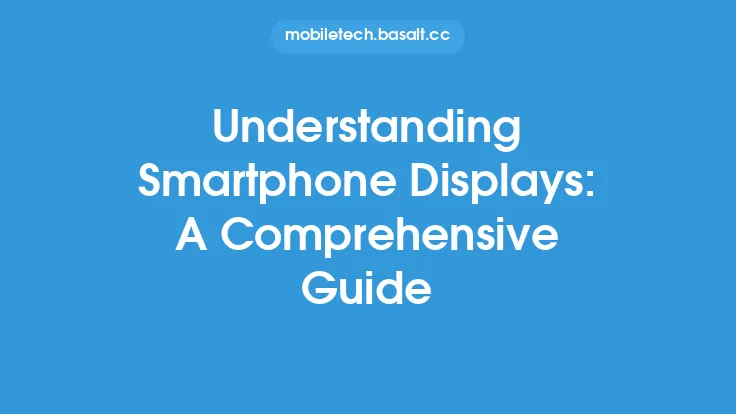 Understanding Smartphone Displays: A Comprehensive Guide Thumbnail