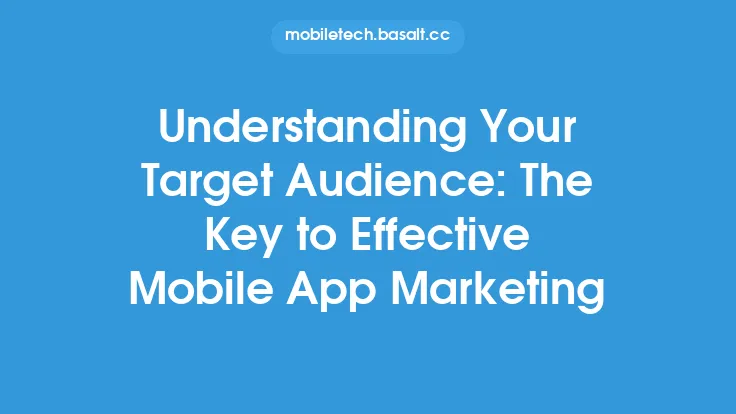 Understanding Your Target Audience: The Key to Effective Mobile App Marketing Thumbnail