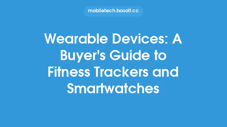 Wearable Devices: A Buyer