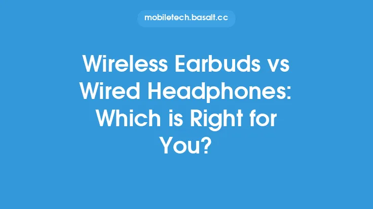 Wireless Earbuds vs Wired Headphones: Which is Right for You? Thumbnail
